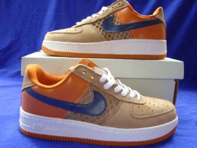 【原厂正品】Nike AF1 空军鸟巢版 头层皮 复古板鞋(棕桔)(40-45)-2.jpg